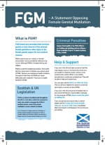 Scottish Government statement on FGM
