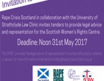 Invitation to tender to provide legal advice & representation to the Scottish Women's Rights Centre