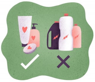 Safe washing graphic